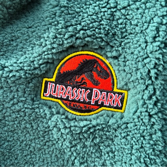 Jurassic Park NWT Kids Reversible Jacket Size 6 Color Green & White - Picture 7 of 16